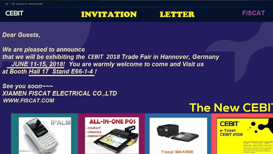 New CEBIT 2018 Trade Fair i Hannover, Tyskland, fra 11. juni til 15. juni - Du er velkommen til